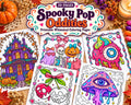 Spooky Oddities Coloring Pages