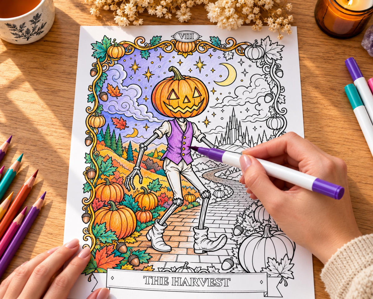 Tarot Card Coloring Pages 3