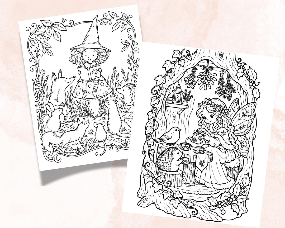Fantasy Coloring Pages 8