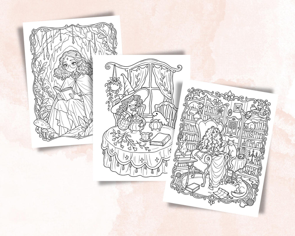 Fantasy Coloring Pages 7