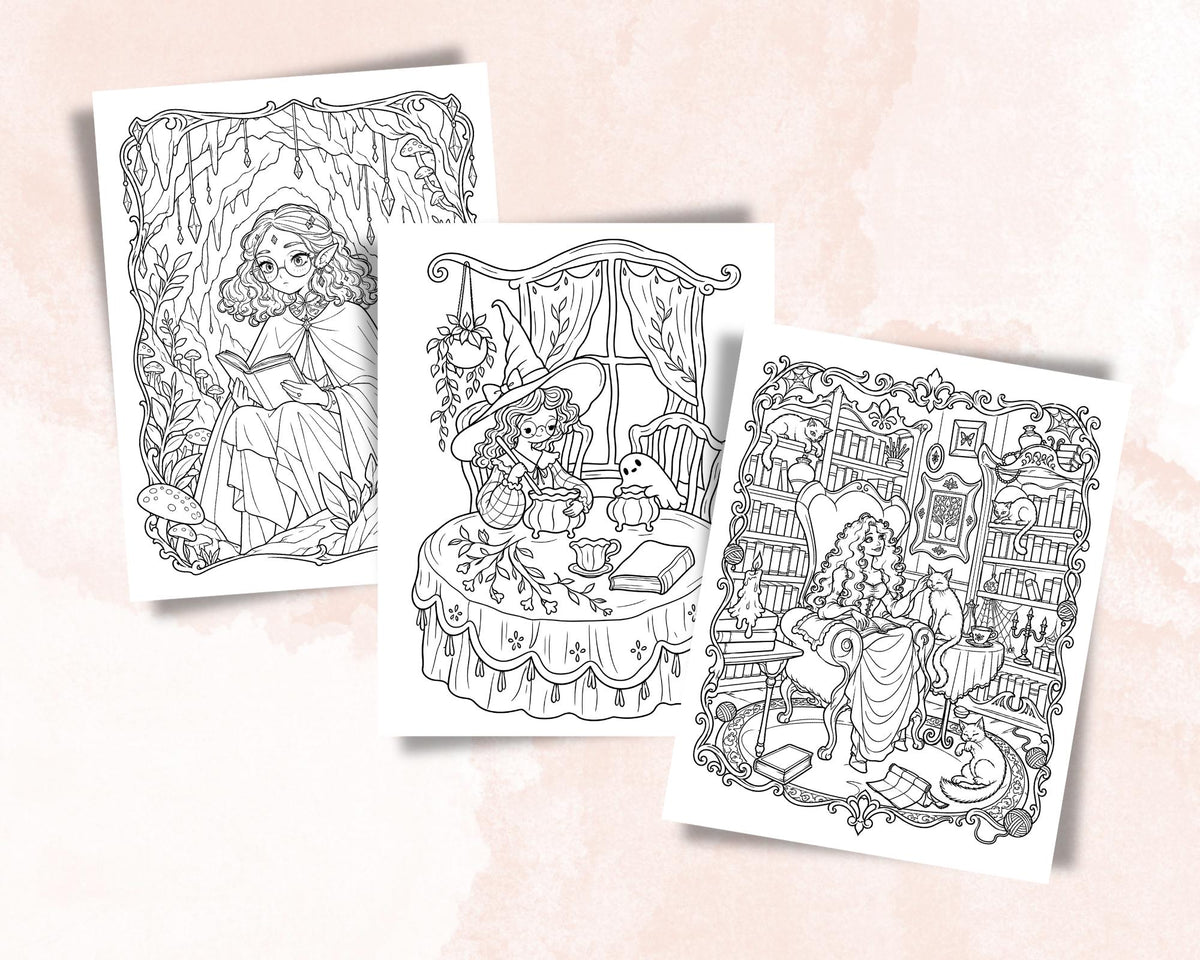 Fantasy Coloring Pages 7