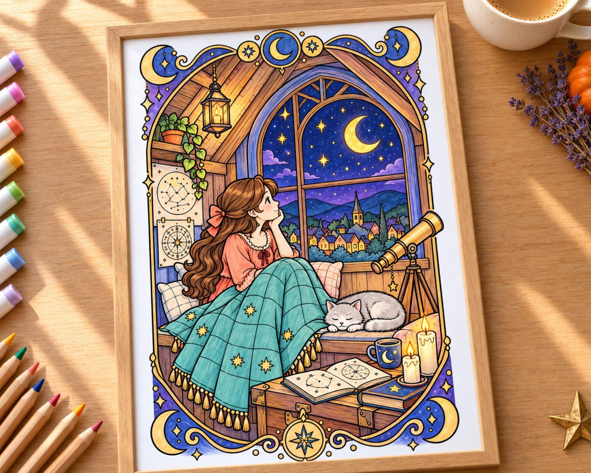 Fantasy Coloring Pages 5
