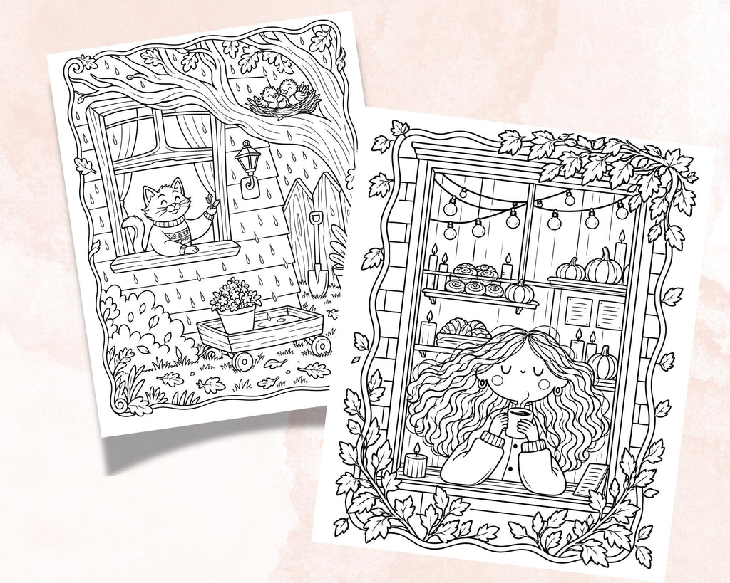 Cozy Coloring Pages 8
