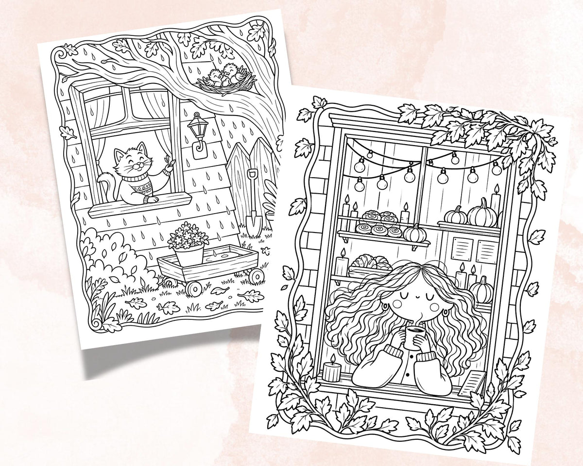 Cozy Coloring Pages 8
