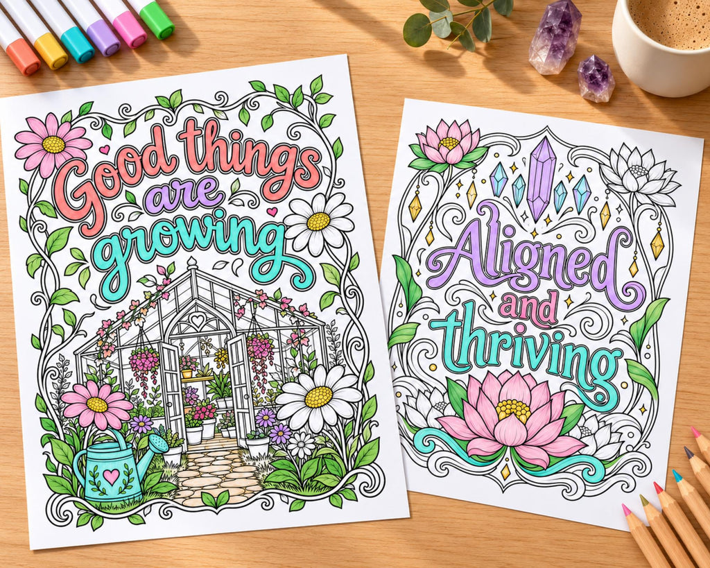 Manifestation Coloring Pages 4