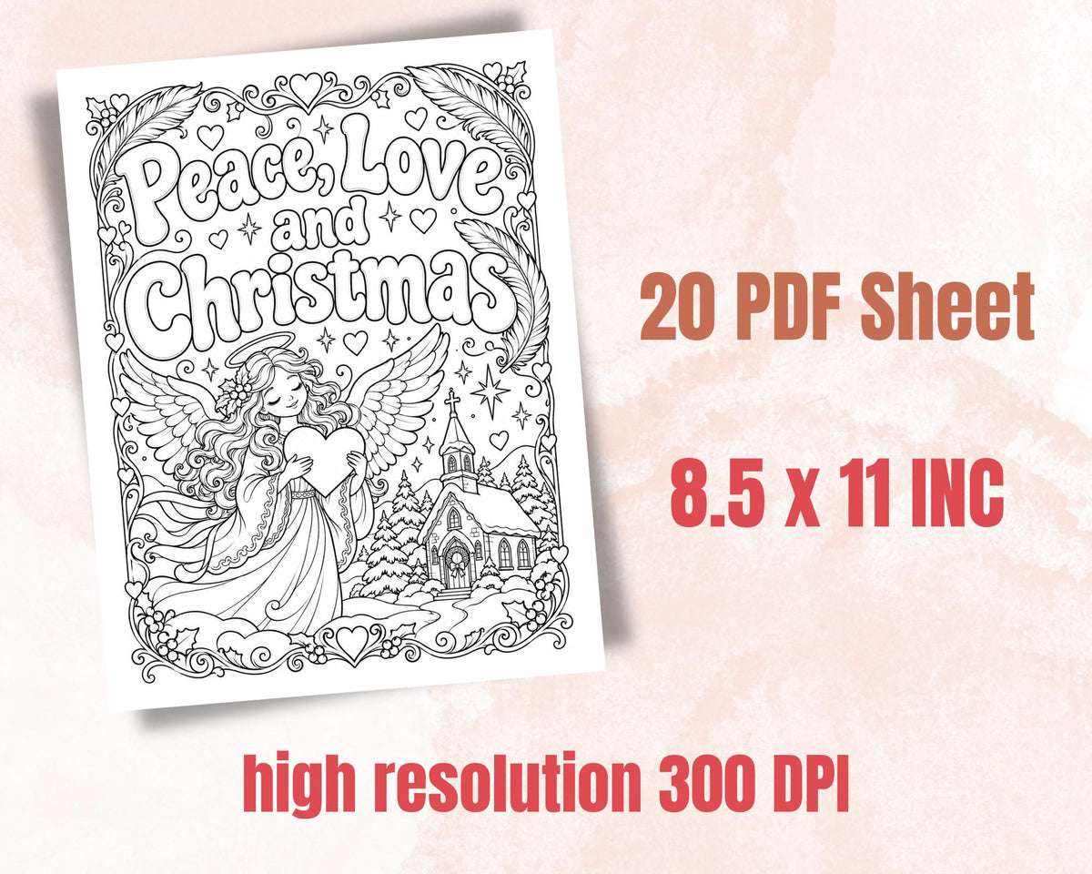 Christmas Quote Coloring Pages 6