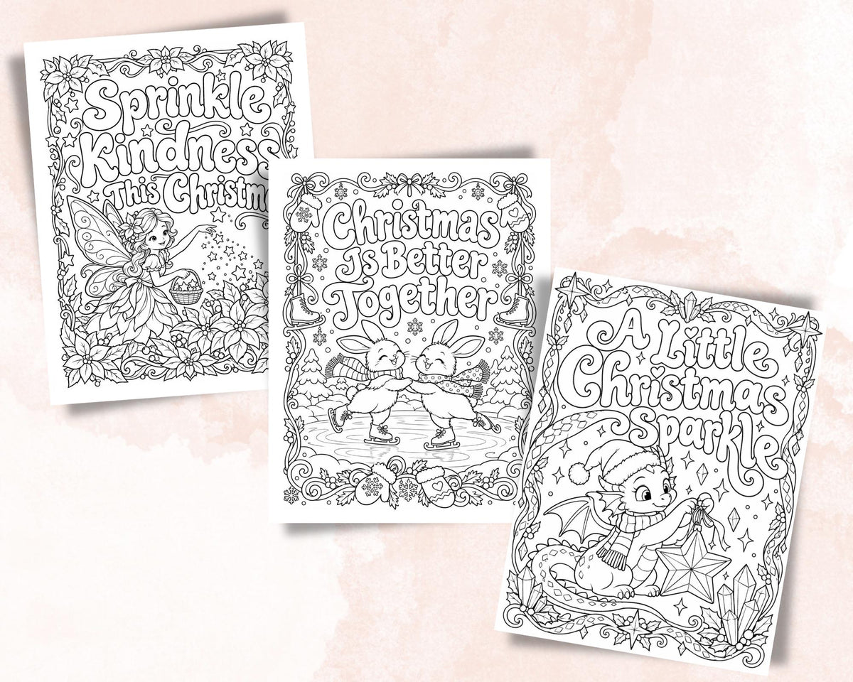 Christmas Quote Coloring Pages 7