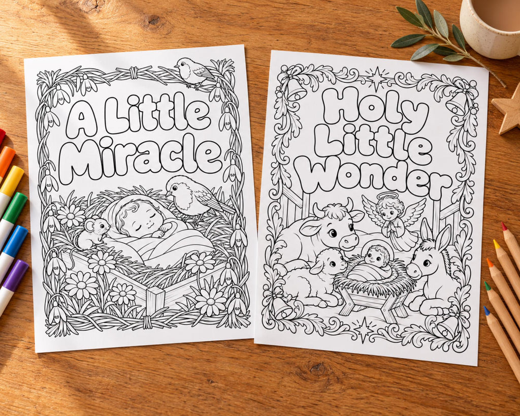 Nativity Coloring Pages 3