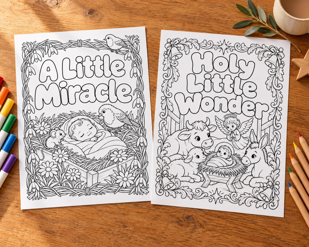 Nativity Coloring Pages 3