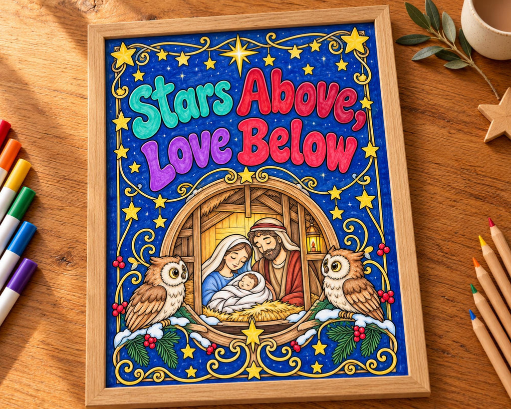 Nativity Coloring Pages 5
