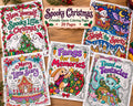 Spooky Christmas Coloring Pages