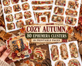 Autumn Ephemera Clusters – 80 Printable Fall Fussy Cuts for Junk Journal