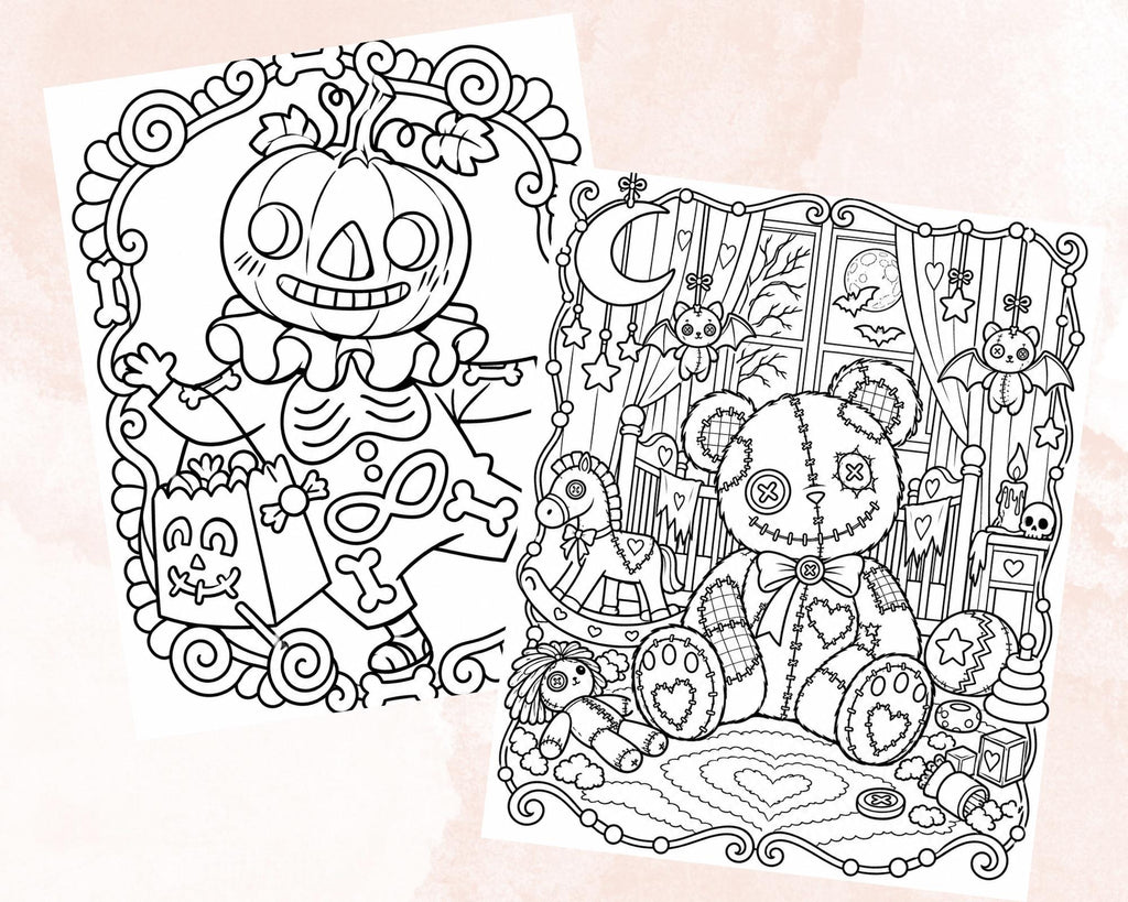 Creepy Critters Coloring Pages 8