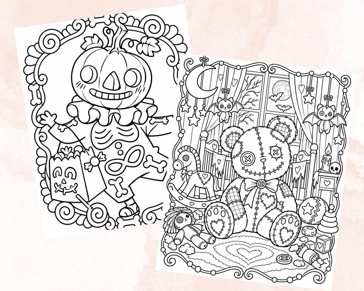 Creepy Critters Coloring Pages 8