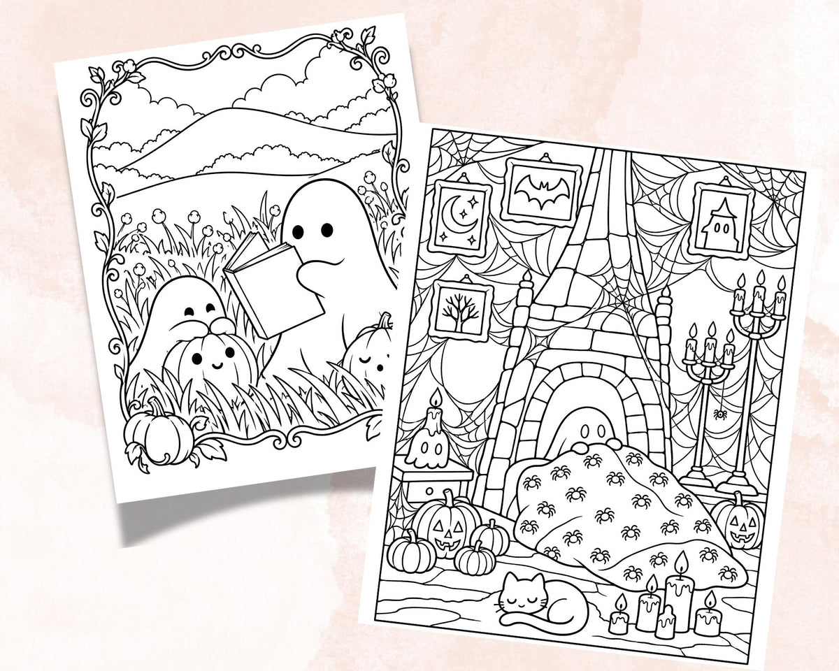 Gothic Coloring Pages 8