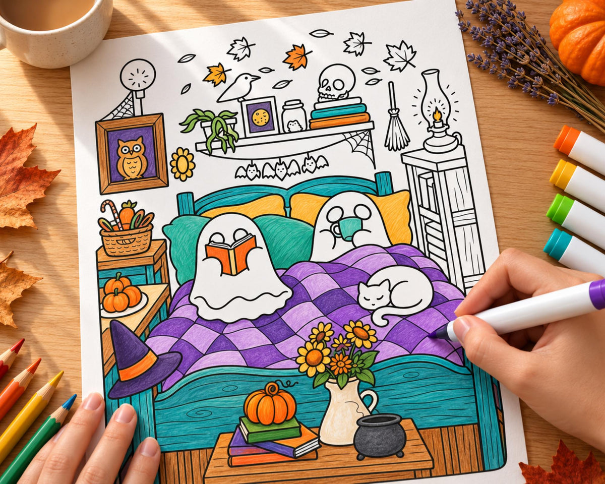 Gothic Coloring Pages 2