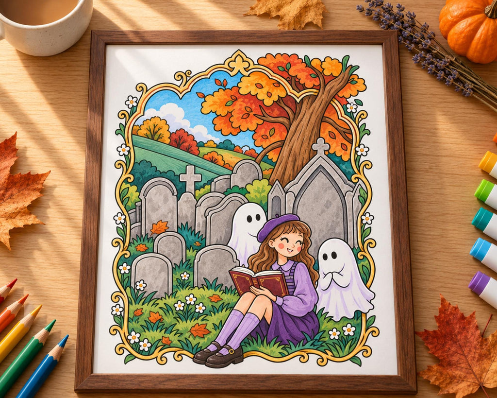 Gothic Coloring Pages 5