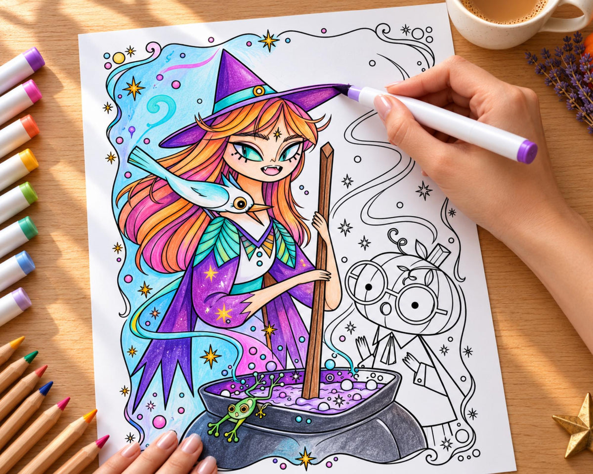Fantasy Coloring Pages 3