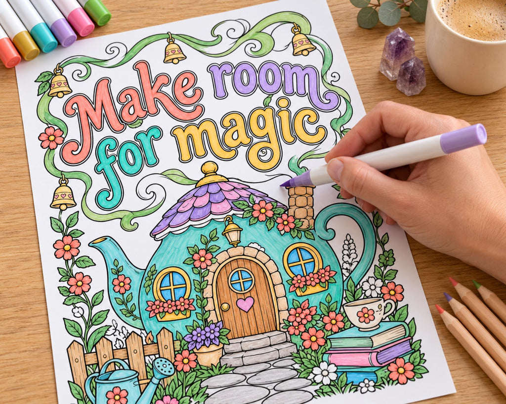 Manifestation Coloring Pages 3