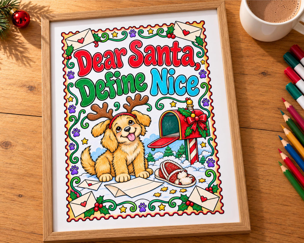 Christmas Quote Coloring Pages 5