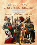 Whimsy Circus Cut & Collage Book