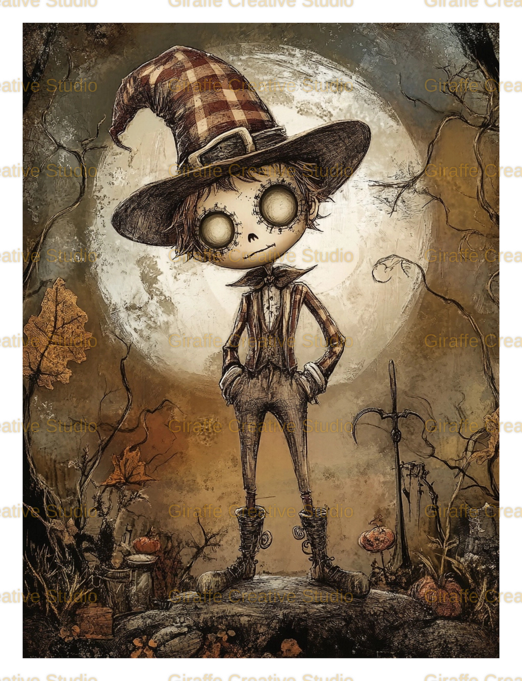 Steampunk Halloween Cut & Collage Book