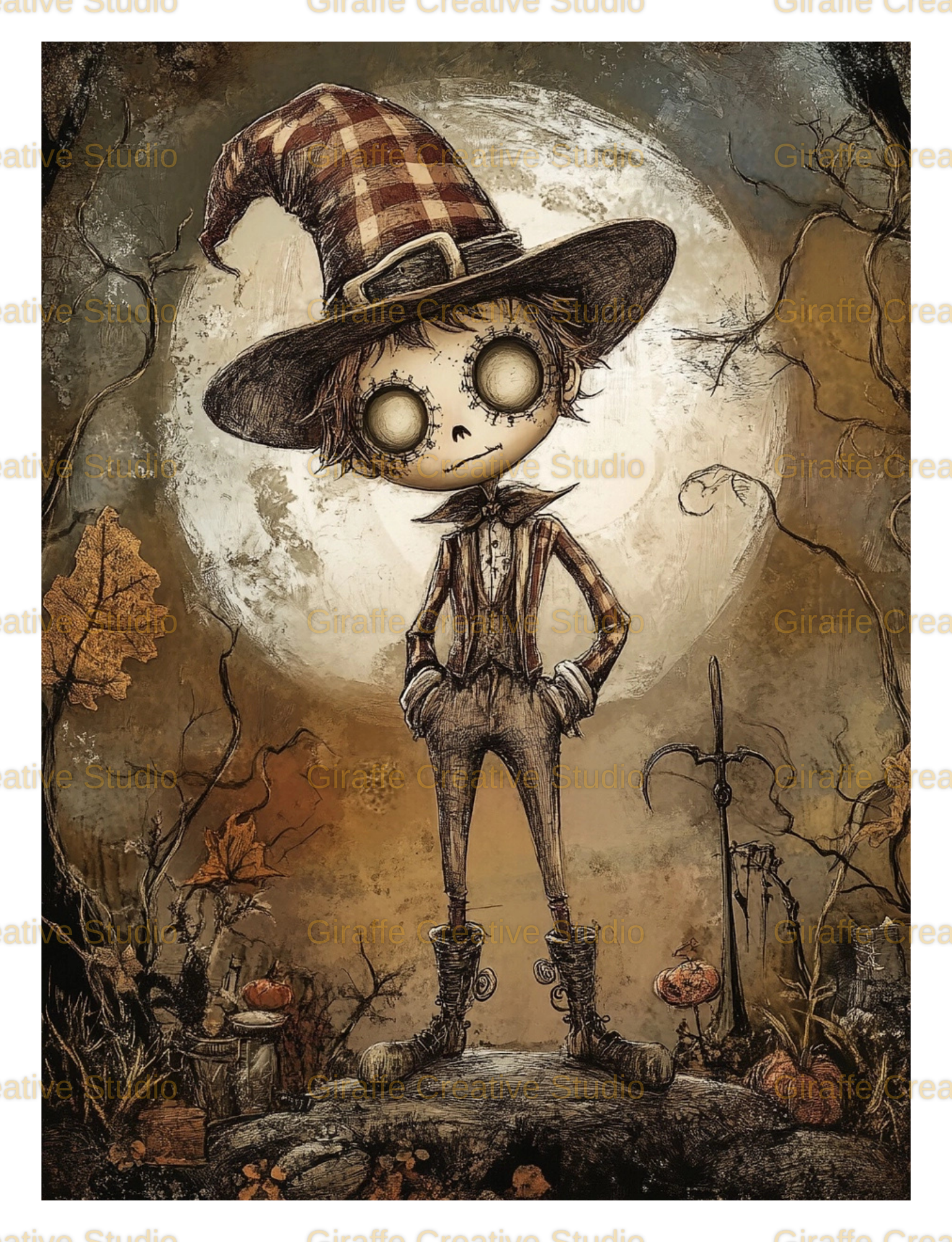 Steampunk Halloween Cut & Collage Book
